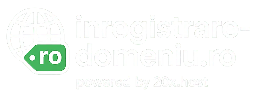 Inregistrare-domeniu.ro — powered by 20x.host
